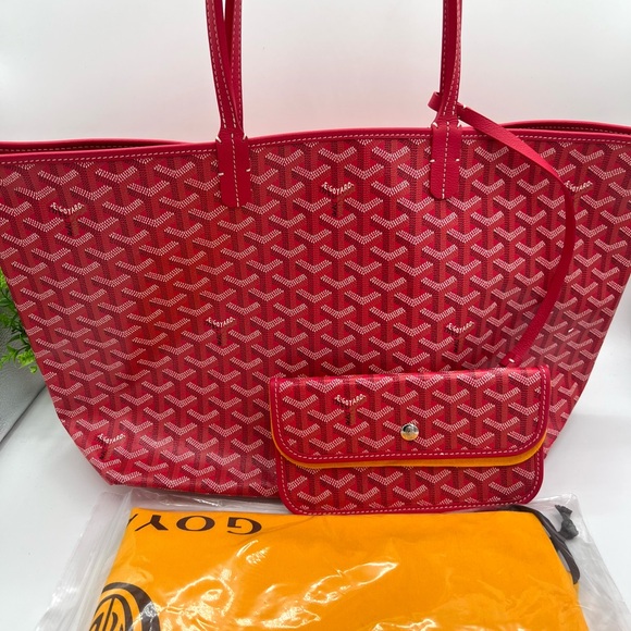 Goyard Handbags - Goyard St. Louis pm Tote Fuchsia Garden Flower LIMITED EDITION Rare NEW 😍🔥